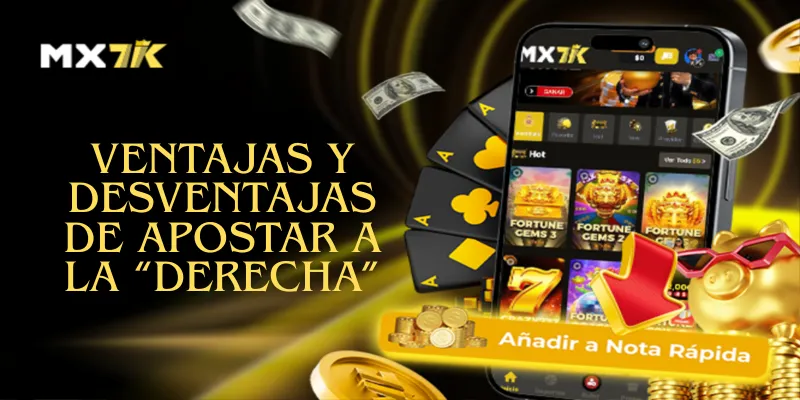 Ventajas y desventajas de apostar a la “derecha”